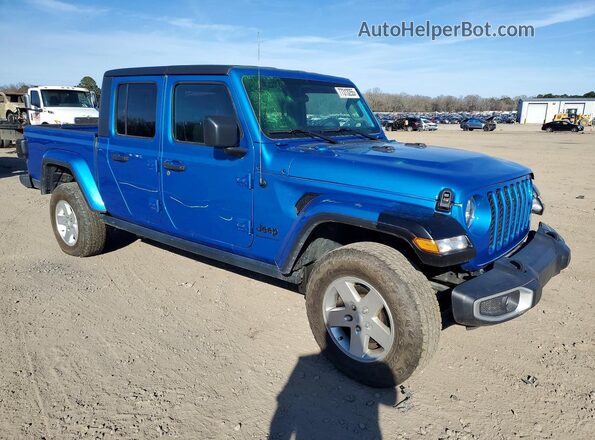 1C6HJTAG3PL561922 2023 JEEP GLADIATOR Blue Передня права чверть