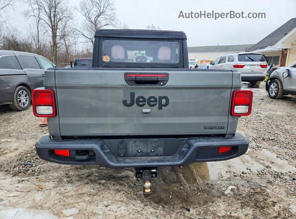 1C6HJTAG4ML524924 2021 JEEP GLADIATOR Gray Vista trasera