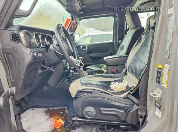 1C6HJTAG4ML524924 2021 JEEP GLADIATOR Gray Vista interior delantera