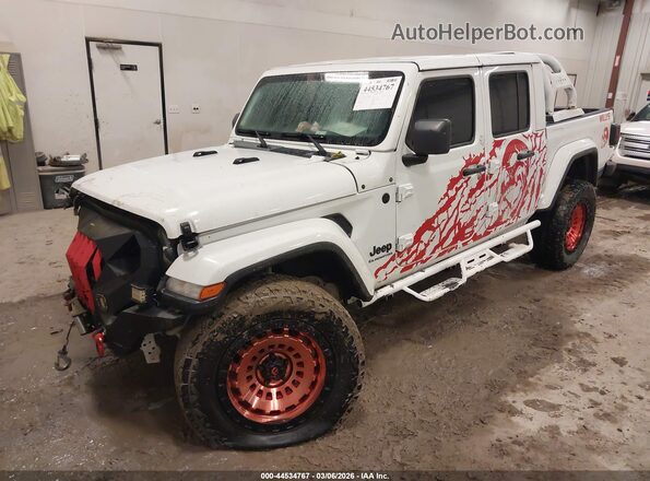 1C6HJTAG4ML541903 2021 JEEP GLADIATOR White Przód lewy