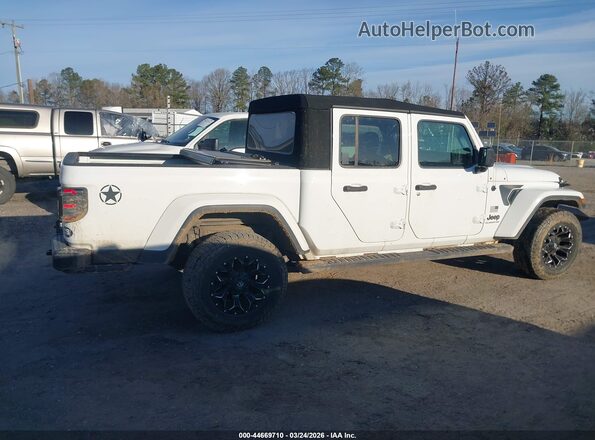 1C6HJTAG6ML557732 2021 JEEP GLADIATOR Белый Вид задней части салона