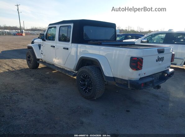 1C6HJTAG6ML557732 2021 JEEP GLADIATOR Белый Задняя левая четверть