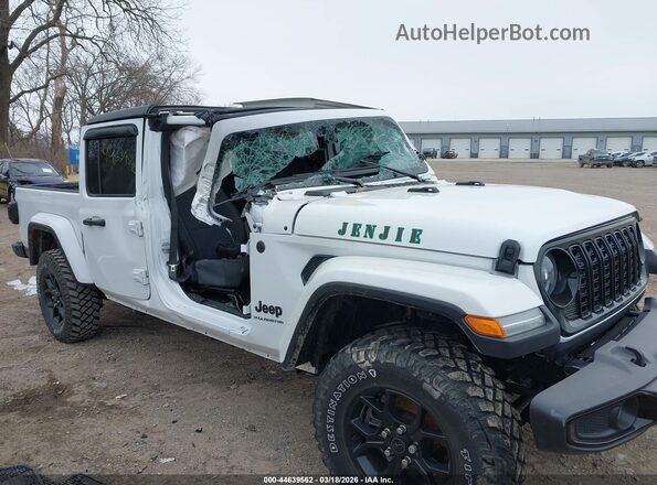 1C6HJTAG7RL134276 2024 JEEP GLADIATOR Белый Вид спереди