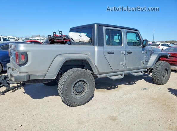 1C6HJTAG8ML511223 2021 JEEP GLADIATOR Silver უკანა მარჯვენა