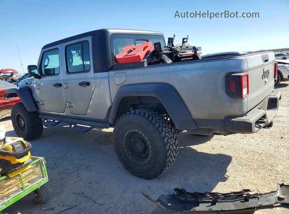 1C6HJTAG8ML511223 2021 JEEP GLADIATOR Silver უკანა მარცხენა
