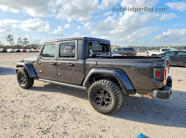 1C6HJTAG8ML532251 2021 JEEP GLADIATOR Gray Trasero izquierdo