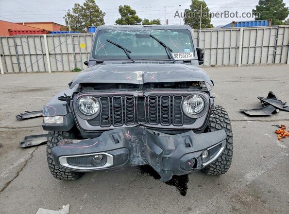 1C6HJTAG8RL130673 2024 JEEP GLADIATOR Gray Вид спереду