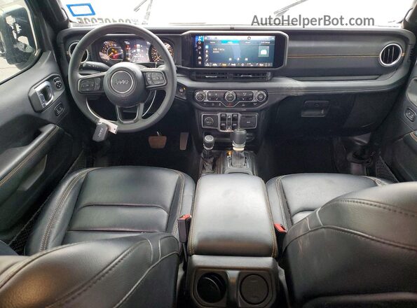 1C6HJTAG8RL130673 2024 JEEP GLADIATOR Gray Вид панелі приладів
