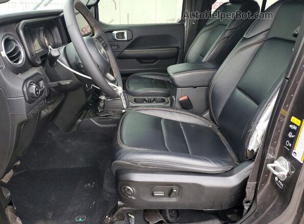1C6HJTAG8RL130673 2024 JEEP GLADIATOR Gray Вид салону спереду