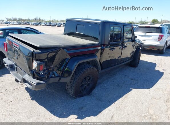 1C6HJTAG9NL104058 2022 JEEP GLADIATOR Black Задня права чверть