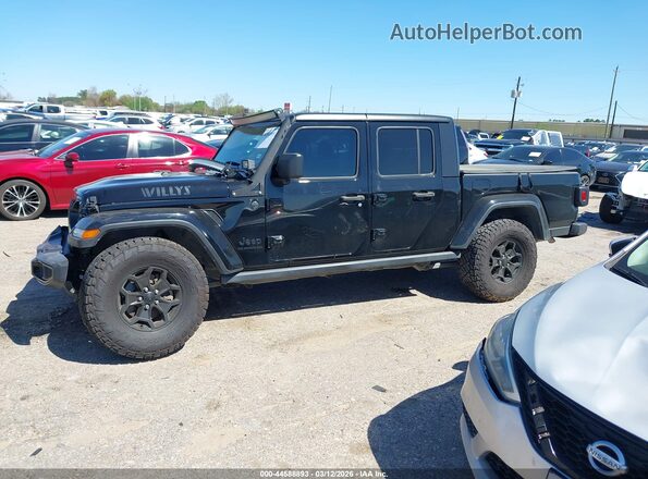 1C6HJTAG9NL104058 2022 JEEP GLADIATOR Black Панорамний вид салону 360°
