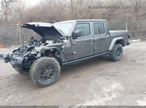 1C6HJTAG9RL109976 2024 JEEP GLADIATOR Gray Front left