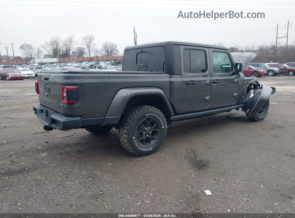 1C6HJTAG9RL109976 2024 JEEP GLADIATOR Gray Rear right