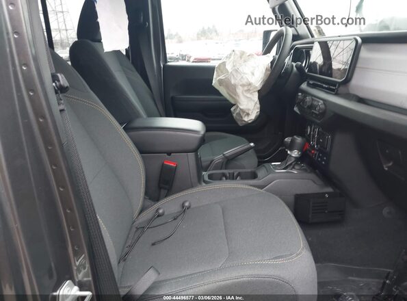 1C6HJTAG9RL109976 2024 JEEP GLADIATOR Gray Front interior view