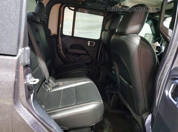 1C6HJTFG0ML504517 2021 JEEP GLADIATOR Gray უკანა სავარძლების ხედი