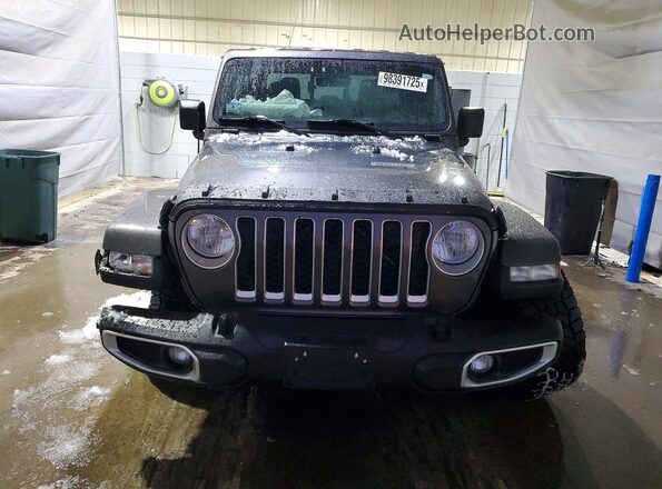 1C6HJTFG0ML504517 2021 JEEP GLADIATOR Gray წინა ხედი