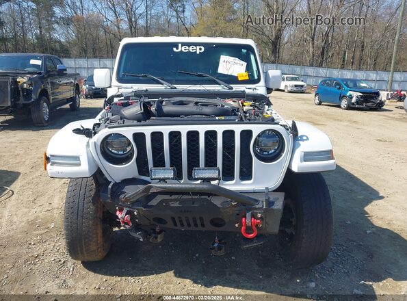 1C6HJTFG2ML511758 2021 JEEP GLADIATOR White Вид задньої частини салону
