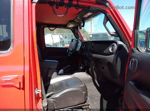 1C6HJTFG6LL189222 2020 JEEP GLADIATOR Красный Вид салона спереди