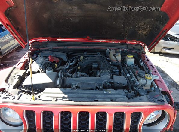1C6HJTFG6LL189222 2020 JEEP GLADIATOR Красный Вид сзади