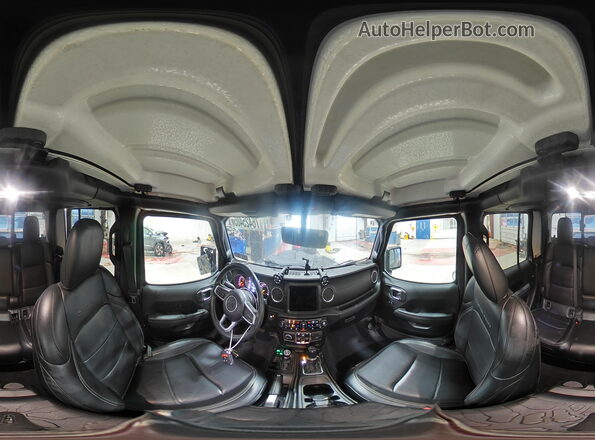1C6HJTFG7ML552144 2021 JEEP GLADIATOR Gray Widok wnętrza 360 stopni