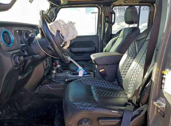 1C6JJTAG5ML599892 2021 JEEP GLADIATOR Gray Вид салону спереду