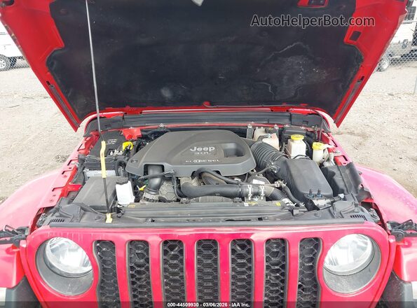 1C6JJTAM3ML513260 2021 JEEP GLADIATOR Red Rear view