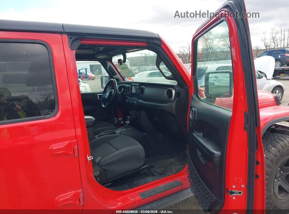 1C6JJTAM3ML513260 2021 JEEP GLADIATOR Red Front interior view
