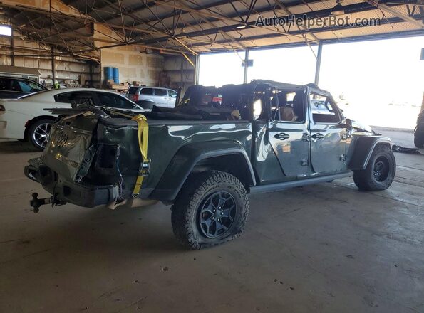 1C6JJTAM7ML602815 2021 JEEP GLADIATOR Green Rear right