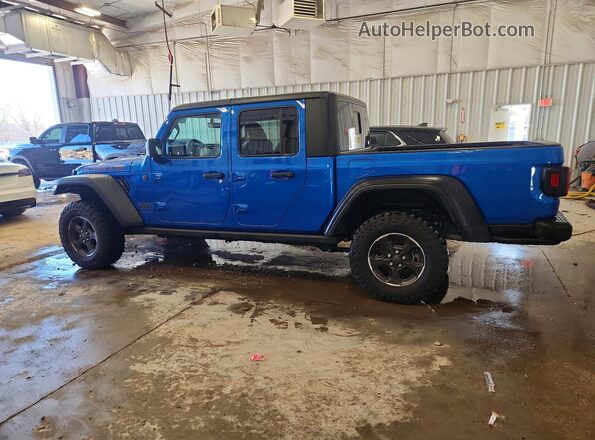 1C6JJTBG4PL511952 2023 JEEP GLADIATOR Blue Rear left