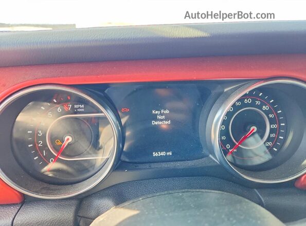 1C6JJTBG5ML584646 2021 JEEP GLADIATOR Gray Вид щитка приладів