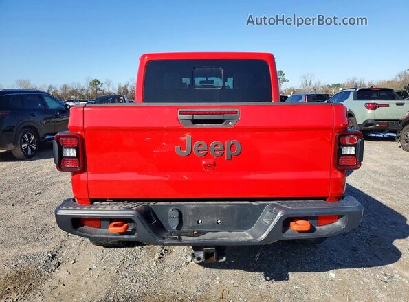 1C6JJTEG0ML617645 2021 JEEP GLADIATOR Red Vista trasera