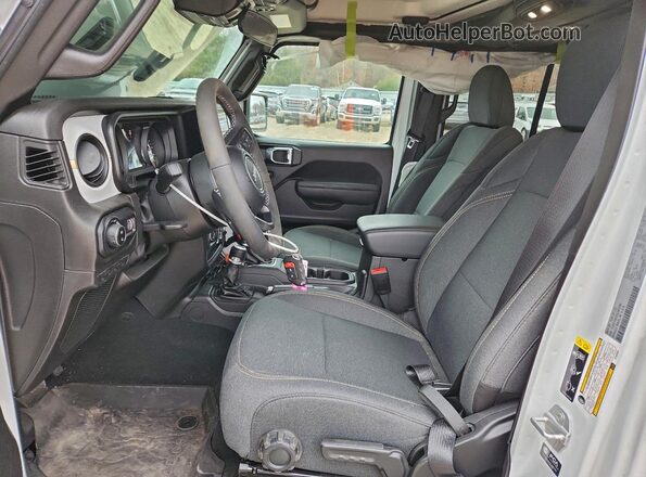 1C6PJTAG0SL522094 2025 JEEP GLADIATOR Белый Вид салона спереди