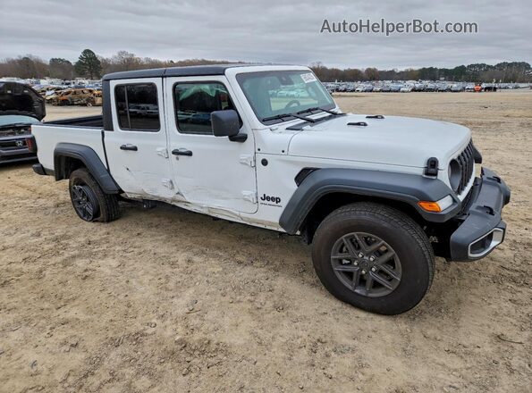 1C6PJTAG0SL522094 2025 JEEP GLADIATOR Белый Передняя правая четверть