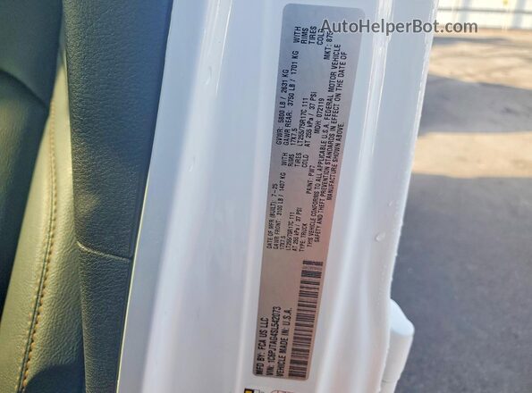 1C6PJTAG4SL542073 2025 JEEP GLADIATOR Белый Вид подкапотного пространства
