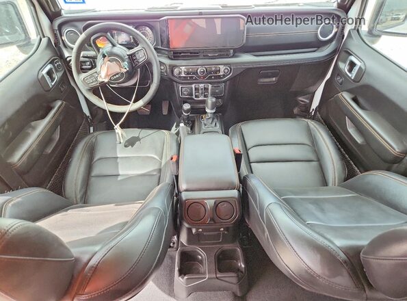 1C6PJTAG8SL505737 2025 JEEP GLADIATOR White Вид панелі приладів