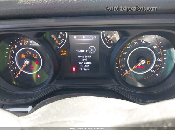 1C6PJTAGXSL502564 2025 JEEP GLADIATOR White Вид задніх сидінь