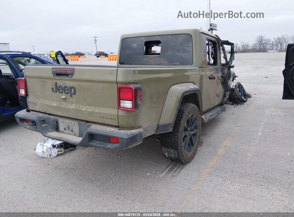 1C6PJTAGXSL528453 2025 JEEP GLADIATOR Green Задня права чверть