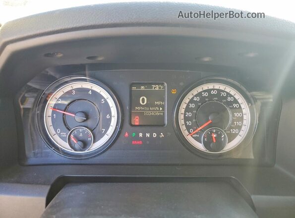 1C6RR6FG1MS569199 2021 RAM 1500 Gray ხელსაწყოთა პანელის ხედი