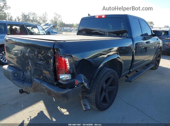 1C6RR6GG0MS503872 2021 RAM 1500 CLASSIC Черный Задняя правая четверть