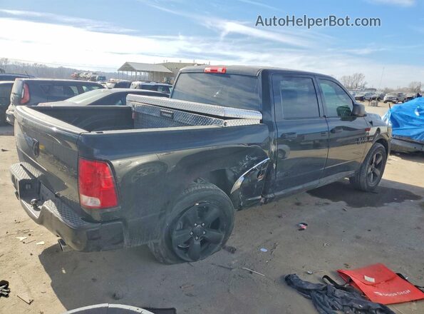 1C6RR6KT7HS855194 2017 RAM 1500 Черный Задняя правая четверть