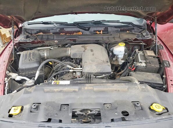 1C6RR6LG8RS128570 2024 RAM 1500 Красный Вид задней части салона