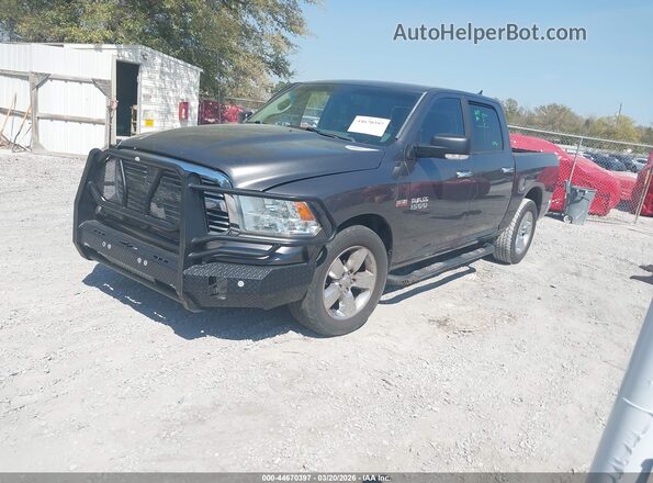 1C6RR6LT2GS394547 2016 RAM 1500 Gray Առջևի ձախ երեք քառորդ տեսարան