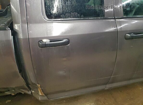 1C6RR7FG5MS582897 2021 RAM 1500 Gray Rear seats view