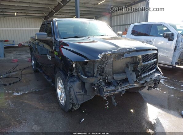 1C6RR7FG6JS345251 2018 RAM 1500 Black Вид спереду