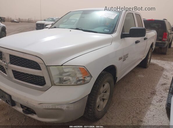 1C6RR7FT0MS537721 2021 RAM 1500 CLASSIC Белый Передняя левая четверть