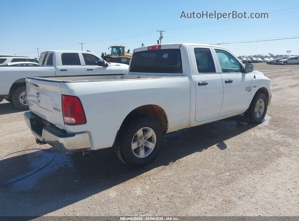 1C6RR7FT0MS537721 2021 RAM 1500 CLASSIC Белый Задняя правая четверть
