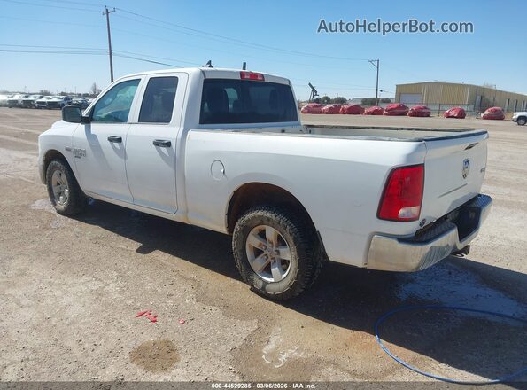 1C6RR7FT0MS537721 2021 RAM 1500 CLASSIC Белый Задняя левая четверть