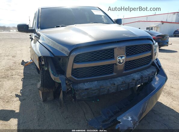 1C6RR7FT5JS351104 2018 RAM 1500 Black Front view
