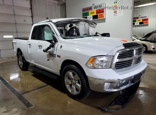 1C6RR7GT1HS807320 2017 RAM 1500 White Передня права чверть