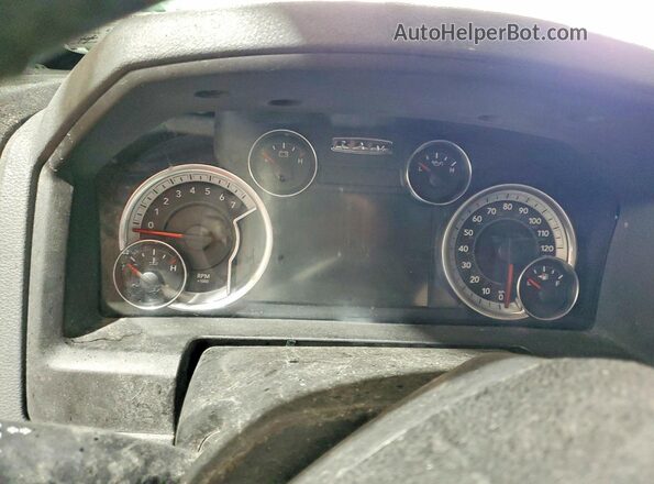 1C6RR7GT1HS807320 2017 RAM 1500 White Вид щитка приладів